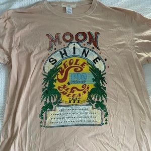 Baby pink graphic tshirt